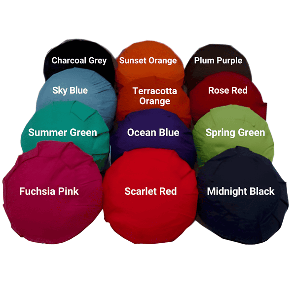 meditation cushion colours