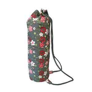 Floral Grey Duffel bag