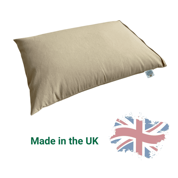 A pillow and British flag - Made in the UK