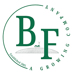 Brow Farm. A Growing Company. Logo